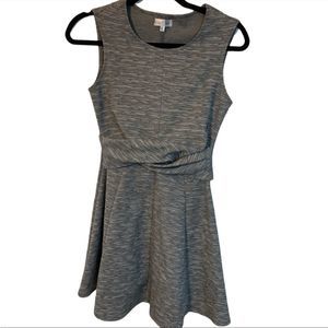 Emerald Sundae extra small sleeveless gray  juniors dress, stretchy